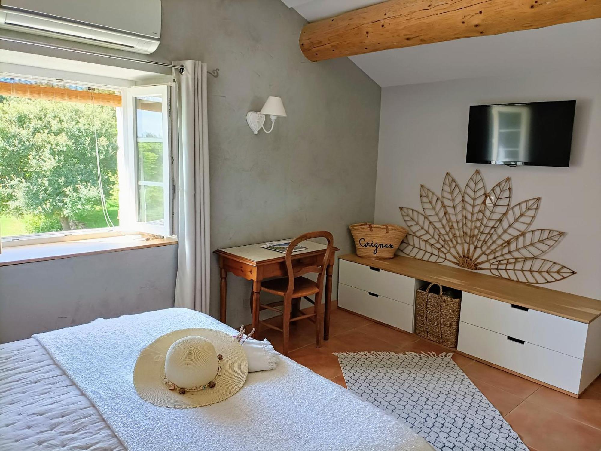 La Ferme Les Eybrachas Hotel Réauville Quarto foto